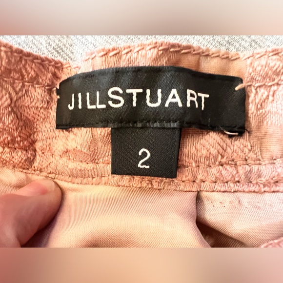 JILL STUART Sz 2 Blush Midi A-Line Skirt Orig $398 - Picture 6 of 6